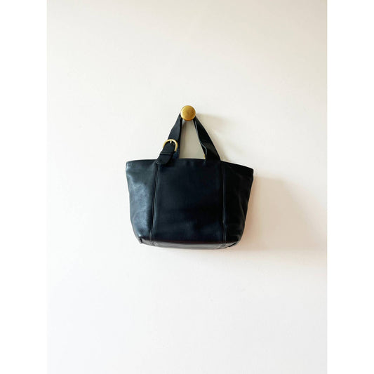 Vintage Classic Black Coach Handbag