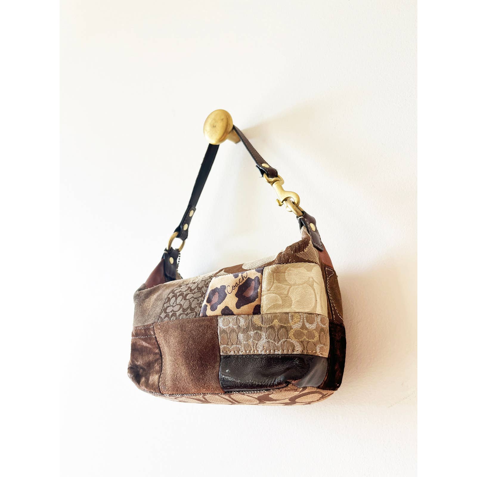 Authentic Coach patchwork bag | Shopee Philippines