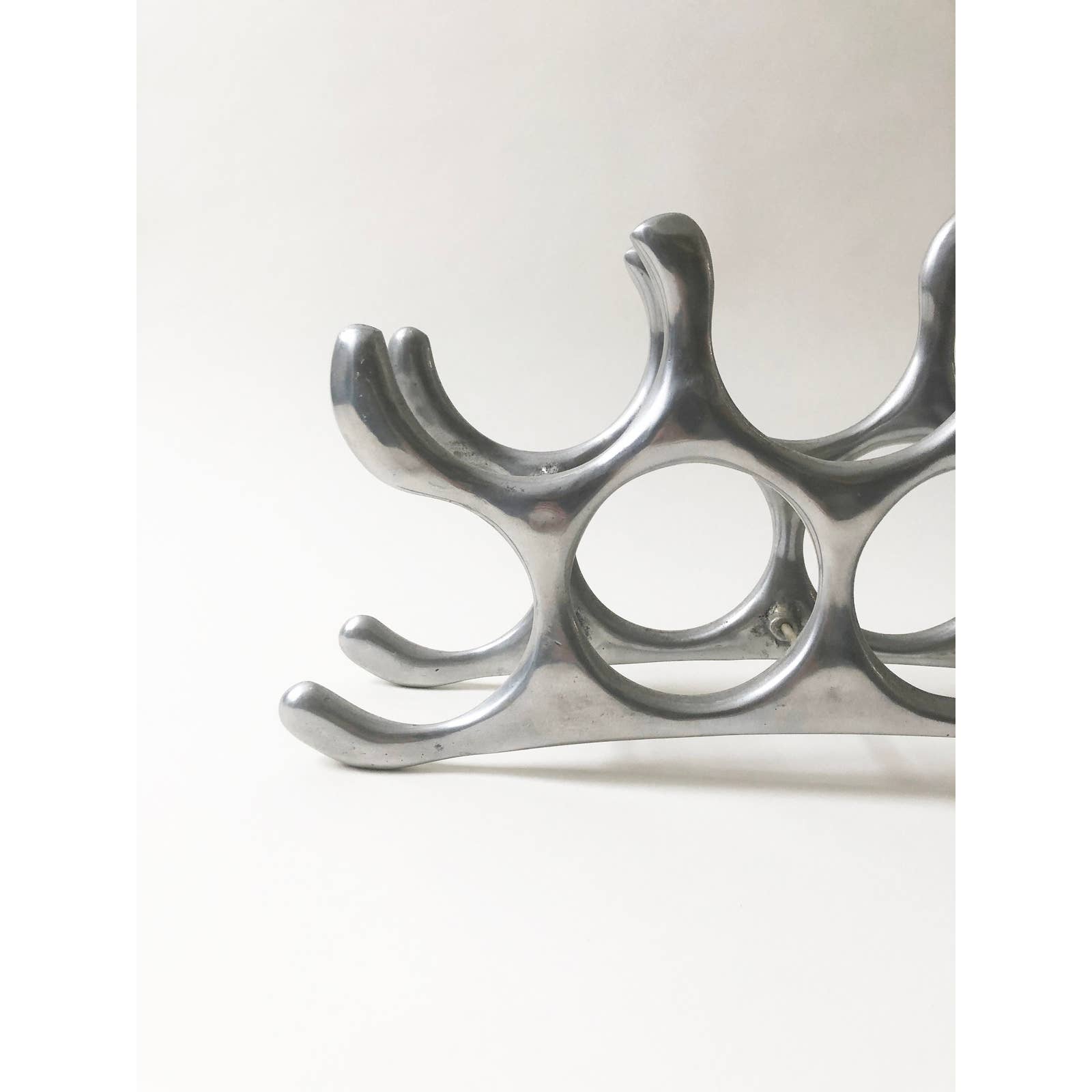 Silver discount wine stand